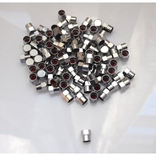 100 Pieces Car Bikes Wheel Tyre Tire Air Valve Caps Stem Dust Cover High Performance