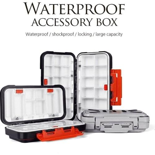 Multifunction Fishing Box Portable Fishing Tackle Accessories Hooks Minnows Tool Spinner Lure Bait Boxes Storage