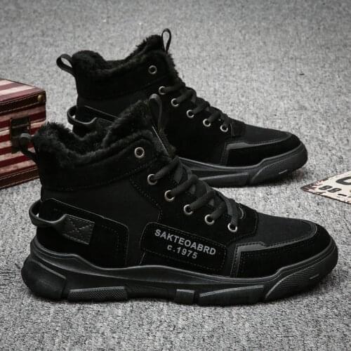 Men Sneakers Martin Boots 2021 New Summer Boots Shoes Shoes Board Shoes High Top Zapatillas Hombre Chaussure Homme