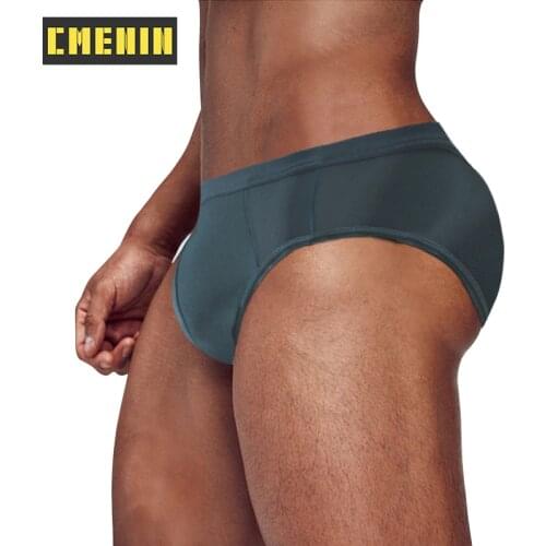 CMENIN Brand Hot Polyester Gay Sexy Mens Panties Briefs Men Underpants Low Waist Slip Jockstrap Underwear Man Brief Sexi CM808