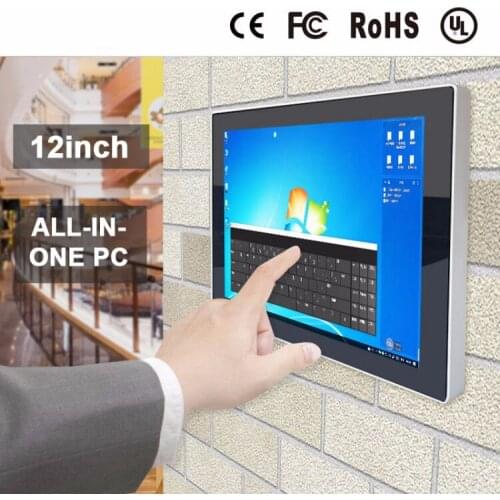 Personalized service capacitive touch 12 inch All In one pc , cash register with 4G ram ,32G SSD