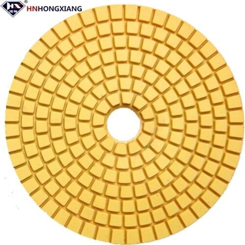 Resin bond marble polish diamond polishing pad