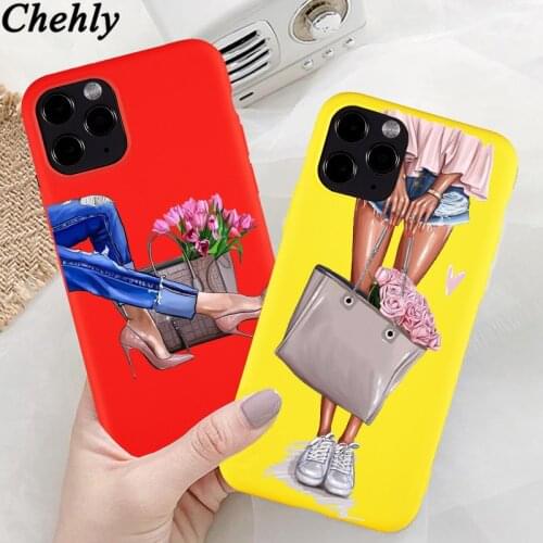 Luxury Phone Case for IPhone 6s 7 8 11 12 Plus Pro Mini X XS MAX XR SE Fashion Cases Soft Silicone TPU Fitted Back Shell Cover