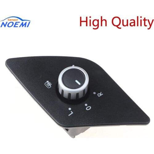 YAOPEI For 2011-2014 Jetta NCS MK6 New Folding Heating Side Mirror Black ABS Plastic Chrome Knob Switch 16D 959 565 A 16D959565A