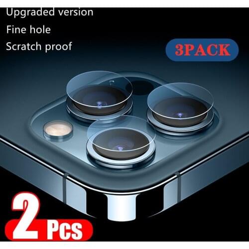 2Pcs for IPhone 11 12 Pro Max 12mini Tempered Glass Camera Lens IPhone 11Pro 12Pro Max Screen Protector Mobile Phone Accessories