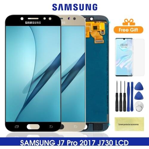 5.5'' J730 Lcd For Samsung Galaxy J7 Pro 2017 Display Touch Screen Digitizer Assembly For Samsung J730 J730FM/DS J730F/DS J730GM