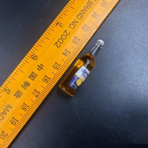 1/6 Scale Modern Fashion Beer Bottle Models for 12''Figures DIY Accessories
