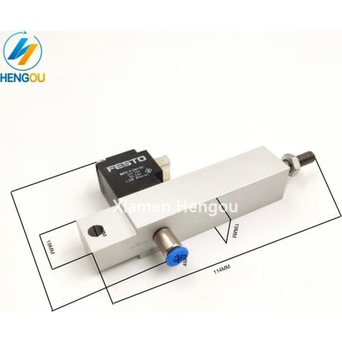2 Pieces Solenoid Valve ESM-10-4-P-SA for Hengoucn SM102 Machine 61.184.1141