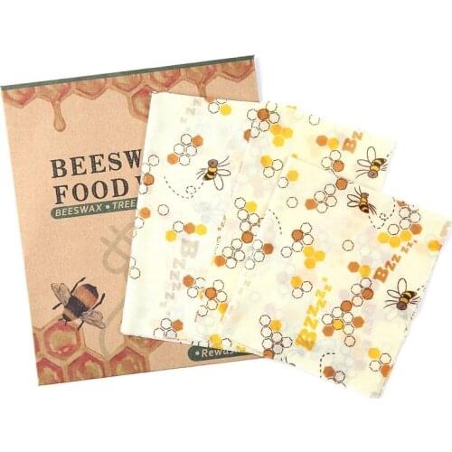 3PCS Reusable Silicone Wrap Seal Food Fresh Keeping Wrap Lid Cover Stretch Vacuum Food Wrappers Beeswax Cloth Kitchen Tools