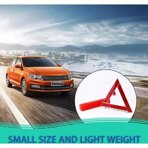 Car Vehicle Emergency Breakdown Warning Sign Triangle Reflective Road Safety foldable Reflective Road Safety
