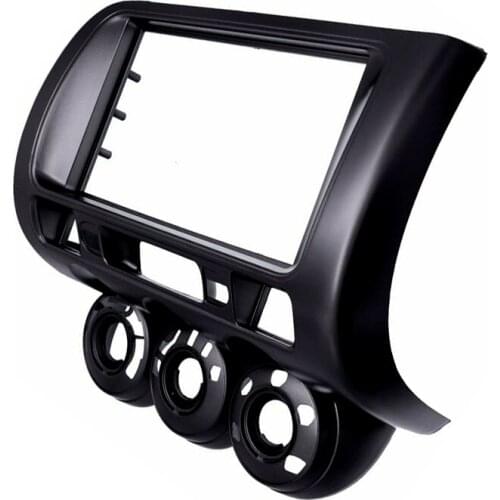 Car Radio Fascia Stereo Dash Panel Frame LHD Fit for Honda Jazz 2002 2003 2004 2005 2006 2007 2008