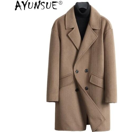 Мужские меховые пальто AYUNSUE China At AliExpress