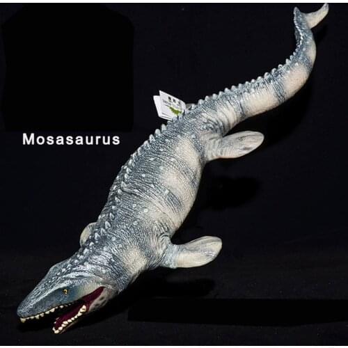 Biological Educational Plastic Simulated Mosasaurus Dinosaur Model Kids Children Lifelike Toy Gift