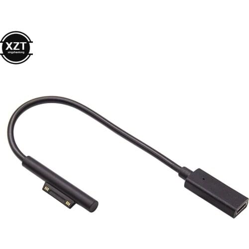0.2m 15V 3A USB Type-C Power Supply for Microsoft Surface Pro 4 5 6 Go PD Charging Adapter Cable DC Cord Fast Charger Tablet