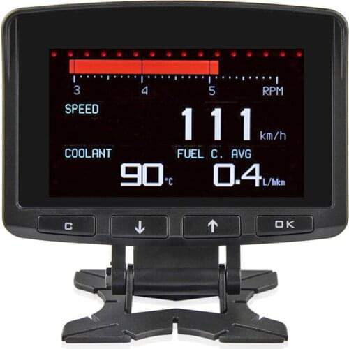 OBD2 On-board Computer HUD Car Head Up Display Digital Speedometer Meter Electronics Automotive Accessories Car Diagnostic Tool
