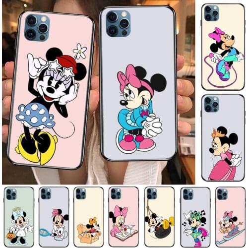 Play Minnie Mouse Phone Cases For iphone 12 Pro Max case 11Pro Max 8PLUS 7PLUS 6S iphone XR X XS mini mobile cell funda