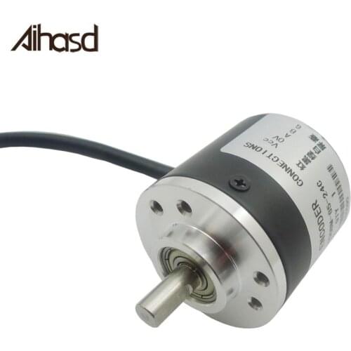 AB Two-phase 5-24V 400 Pulses Incremental Optical Rotary Encoder