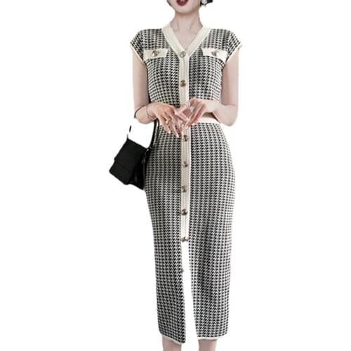 Fuyubetter Summer Dresses In A Cage