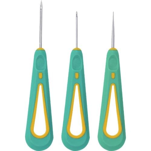 Awl for Repair Leather Shoe Sewing Cobbler Tool DIY Craft Straight Curved and Hole Hook Needle Bodkin Bradawl Piercer Stab Awl