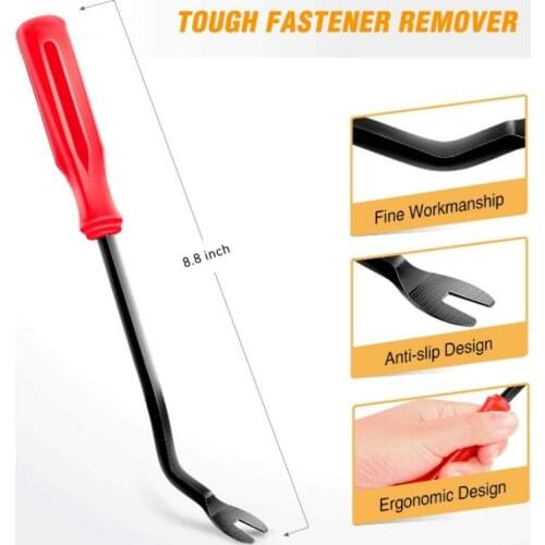 1pc Car Fastener Removal Tool Trim Dash Removal Rivet Clips Car Door Panel Installer Cover Car Trim Removal Tools Screwdriver