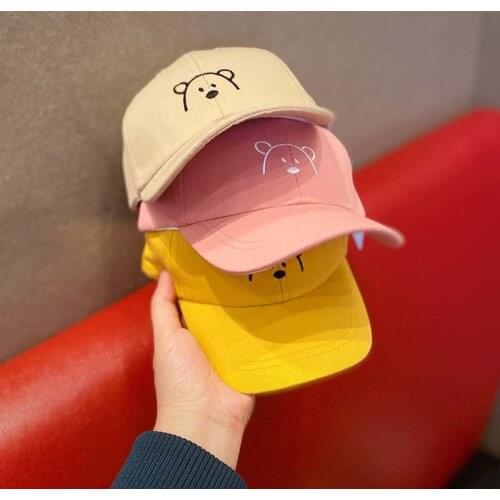 Cartoon Baby Hat Soft Spring Summer Kids Girl Boy Bucket Cap Outdoor Children Toddler Baseball Cap Beach Sun Hat
