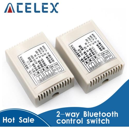 NEW 2-way Bluetooth control switch mobile phone remote control Bluetooth 4.0 relay APP wireless remote control IOT BL2K