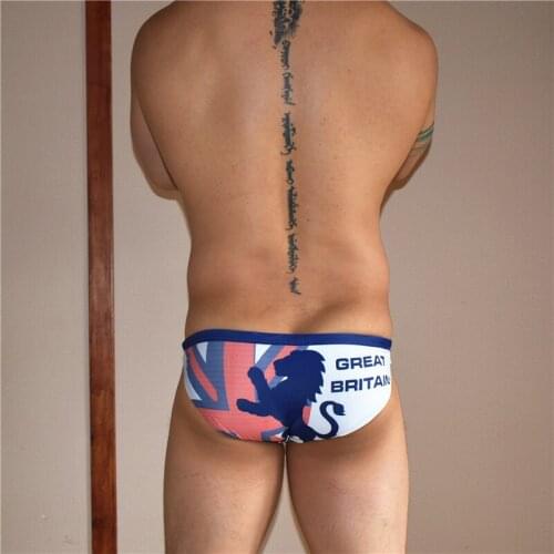 Tight sexy low waist swimwear 2021 new men spa swim briefs swimsuits sunga swimming pool party board beach shorts samll size