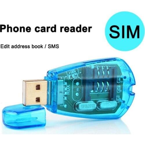 Portable Reader USB SIM Card Reader Simcard Writer/Copy/Cloner/Backup GSM CDMA WCDMA Cellphone AC889 + CD Disk SIM Card Reader