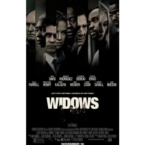 Widows Movie Art print Silk poster Home Wall Decor