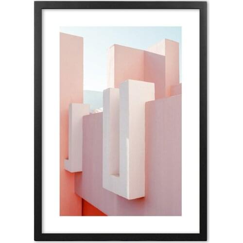 Pink Royal Hawaiian Hotel Photography Wall Art Print Paper Painting Nordic Posters And Prints Wall Pictures For Living RoomDecor