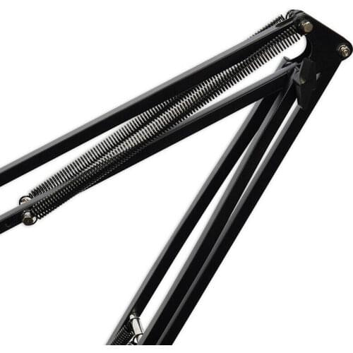 Articulating Microphone Suspension Boom Scissor Arm with Desk Clamp podcasting