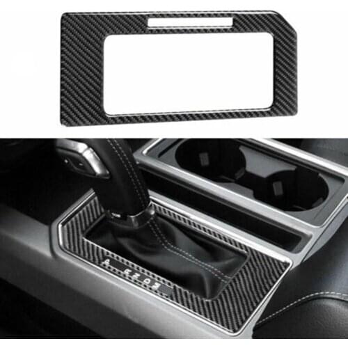 Carbon Fiber Gear Shift Panel For Ford F150 F-150 2015-2020 High Quality