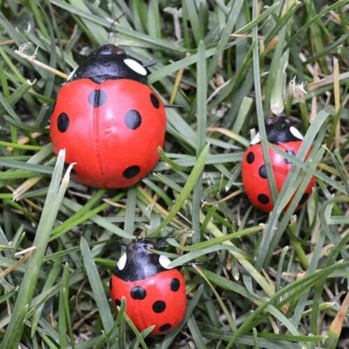 Insect Ornament Colorful Fridge Magnet Outdoor Patio Animal Miniature Bee / Ant