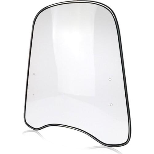 Universal Adjustable Windscreen Wind Deflector Motorcycle Windshield Extension Spoiler Widened Edging Wind Deflector Consistent