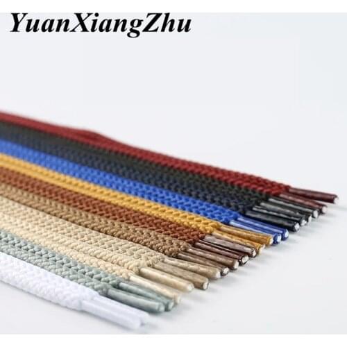 1Pair 14 Colors Shoe laces Round Sneakers ShoeLaces Kids Adult Outdoor Sports Shoelaces Strings Length 80 100 120 140 160CM