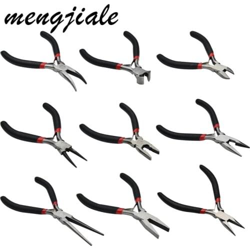 1pcs Nine Types Metal Pliers for Jewelry Tools & Equipments Fit Handmade Accessories Making 12.9cm