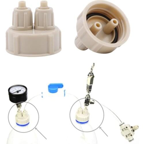 1pcs Hot Aquarium CO2 System Pro Tube Valve Guage Bottle Cap Kit Fish Tank Live Plant DIY Air Diffuser Generator Tool Part Kit