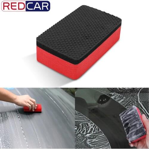 1pcs Magic Clay Sponge Car Wash Sponge Auto Cleaner Cleaning Eraser Wax Polish Pads Tool Eraser Car Cleaner Rub Block