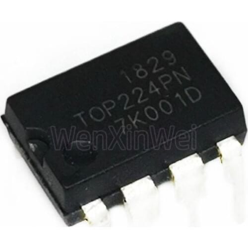 10PCS/LOT TOP224PN DIP-7 TOP224 DIP7 Power Management Chip IC