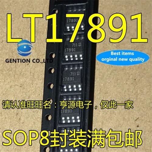 10Pcs LT1789CS8-1 Silkscreen 17891 LT17891 LT1789I SOP8 in stock 100% new and original