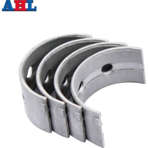 4pcs Motorcycle Engine Parts STD ~ +100 Main Crankshaft Bearing For HONDA VT250Z VT250F VTF250 VTZ250 VTR250 Xelvis SPADA MAGNA