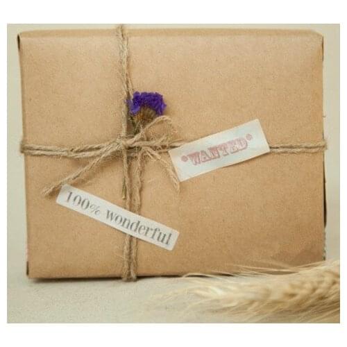 5Pcs/ Lot 52*75cm Brown Kraft Paper Wrapper Gift Wrapping Vintage Craft Paper Wrap Material For Wedding Birthday Party Gift Pack