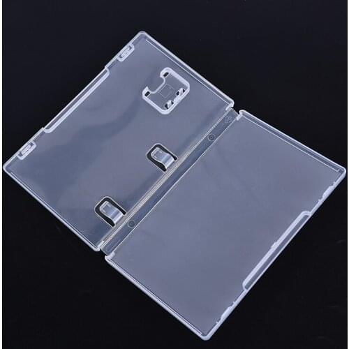 Game Card Storage Case Box Transparent Cartridge Holder Shell For Switch NS With Book Holder For Inserted Cover