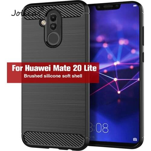Case For Huawei Mate 20 Lite Case For Honor 8X Case Luxury Carbon Fiber Cover For Huawei P Smart 2019 P20 P30 10 Case Coque