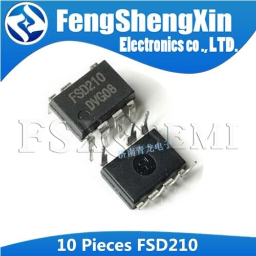 10pcs/lot FSD210 DIP-7 DIP Induction cooker power chips