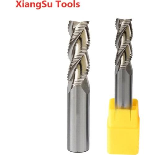 D14-D16-D20mm 3Flutes Hrc55 Roughing Endmill CNC Cutter Alloy Tungsten Carbide Cutting Milling Machine Tool For Aluminum use