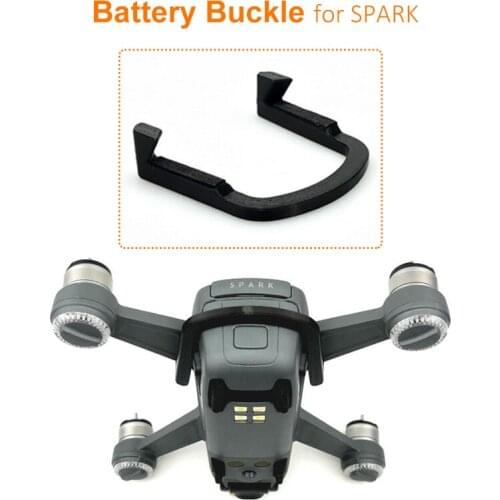 DJI Spark Battery Buckle 3D Printed Protector Flight Protective Guard Anti separation Drone body Battery Fixed Holde