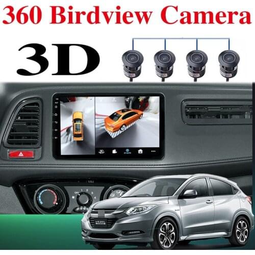 For HONDA Vezel HR-V HRV XRV 2013~2021 Car Multimedia GPS Radio Navigation NAVI Player Integrated CarPlay 360 BirdView 3D