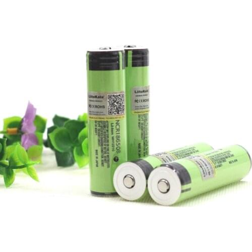 Liitokala New Original NCR18650B 3.7V 3400 mAh + protection 18650 lithium rechargeable battery with PCB mobile devices Battery