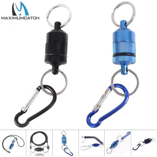 Maximumcatch Magnetic Net Release Fly Fishing Tool Blue/Black Color Fishing Accessory